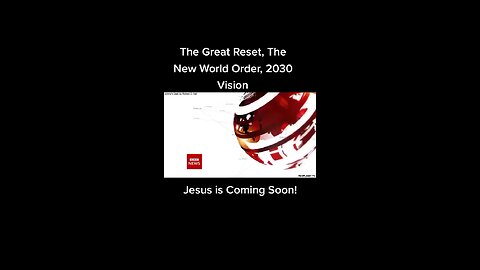 The Great Reset 2030