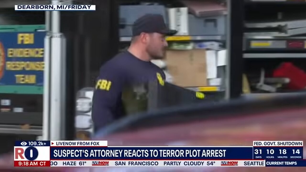 FBI investigates foiled Michigan terror attack