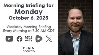 Monday Morning Briefing (October 6, 2025)