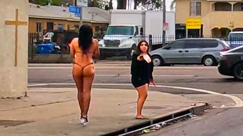 FIGUEROA STREET Driving Tour 🚗 South Central LA 🌴 Los Angeles, California