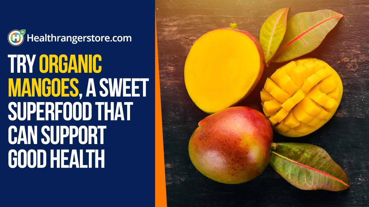 Try Organic Mangoes, a sweet superfood that can support good health