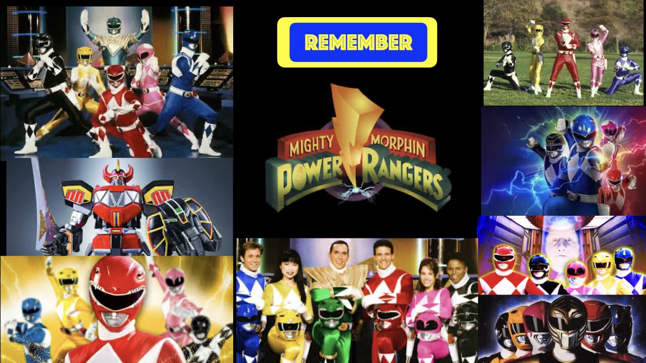 Mighty Morphin Power Rangers (Remember this show?)