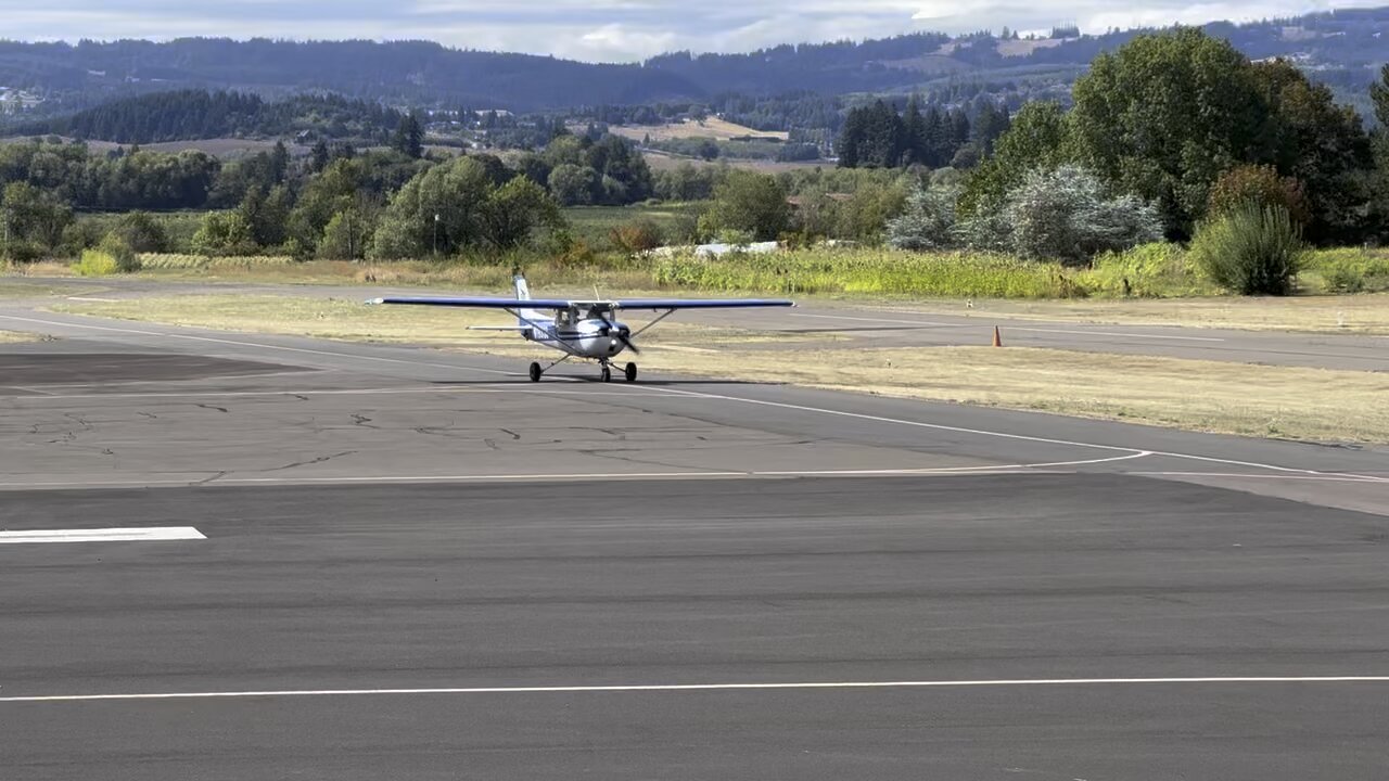 First flight lesson