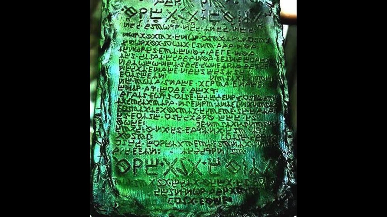 Thoth - Emerald Tablet 1