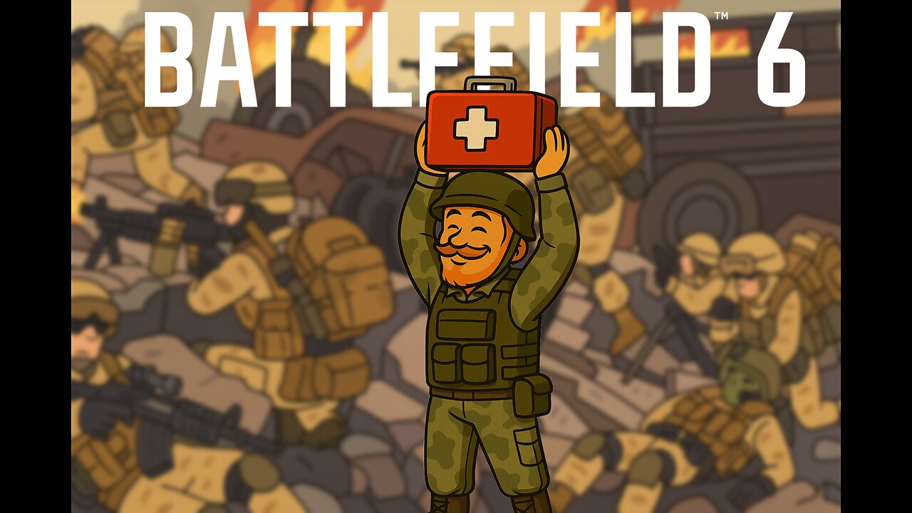 Blaring a healing tune across this battlefield