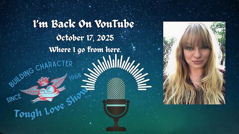 I got my YouTube channel back.