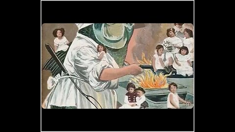 The mystery of the "Repopulation Postcards"...whats with all the babies? Where are the parents?