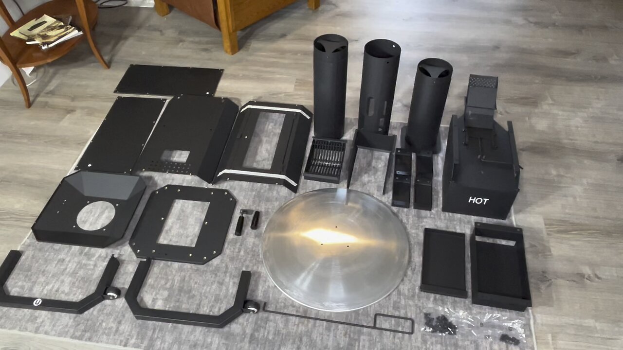 Stay warm with this cozy pellet stove-Off grid no power required