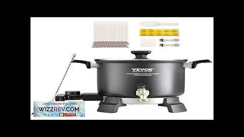 VEVOR 5 Liter Wax Melter for Candle Making Large Electric Wax Melting Review