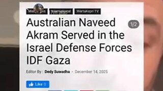One of the Bondi shooters was apparently in the Israeli Defense Forces