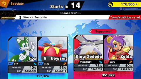 SSBU Online Spectator Mode with Special Characters Quickie 1/15/26