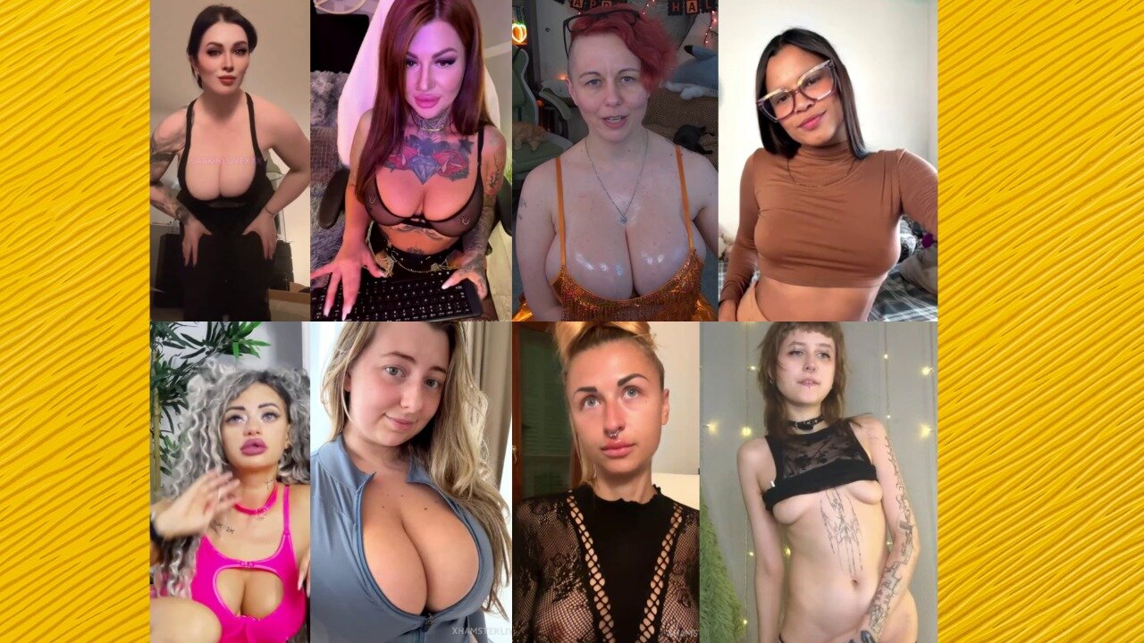 Huge Boobs / No Bra / Hard Nipples 84 - Big bank tiktok challenge ❤️‍ClipchampGirls 2025