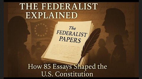 "The Federalist Papers Explained: How 85 Essays Shaped the US Constitution - 🖋️📜 3-Minute History Breakdown ~ by History Savant (4.29.25)