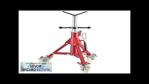 VEVOR Pipe Stand Pipe Jack Stand V Head Pipe Stand Adjustable Height Review