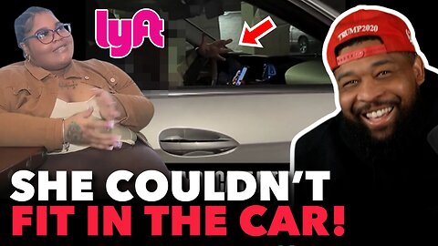 PLUS SIZED Ghetto Rapper Sues LYFT Because Driver DENIED For Being TOO BIG!