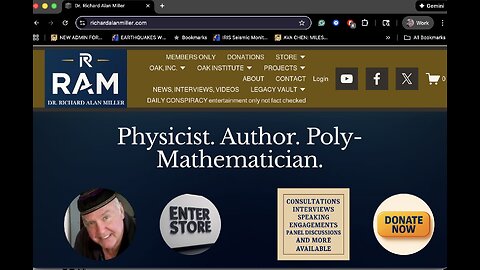 INTERVIEW WITH RICHARD ALAN MILLER RE PORTALS AND MORE