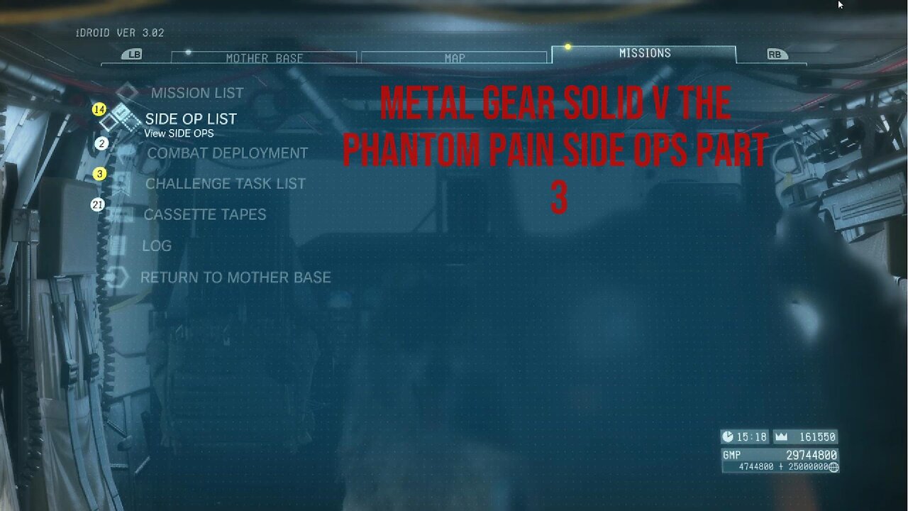 Metal Gear Solid V Side Ops Part 3