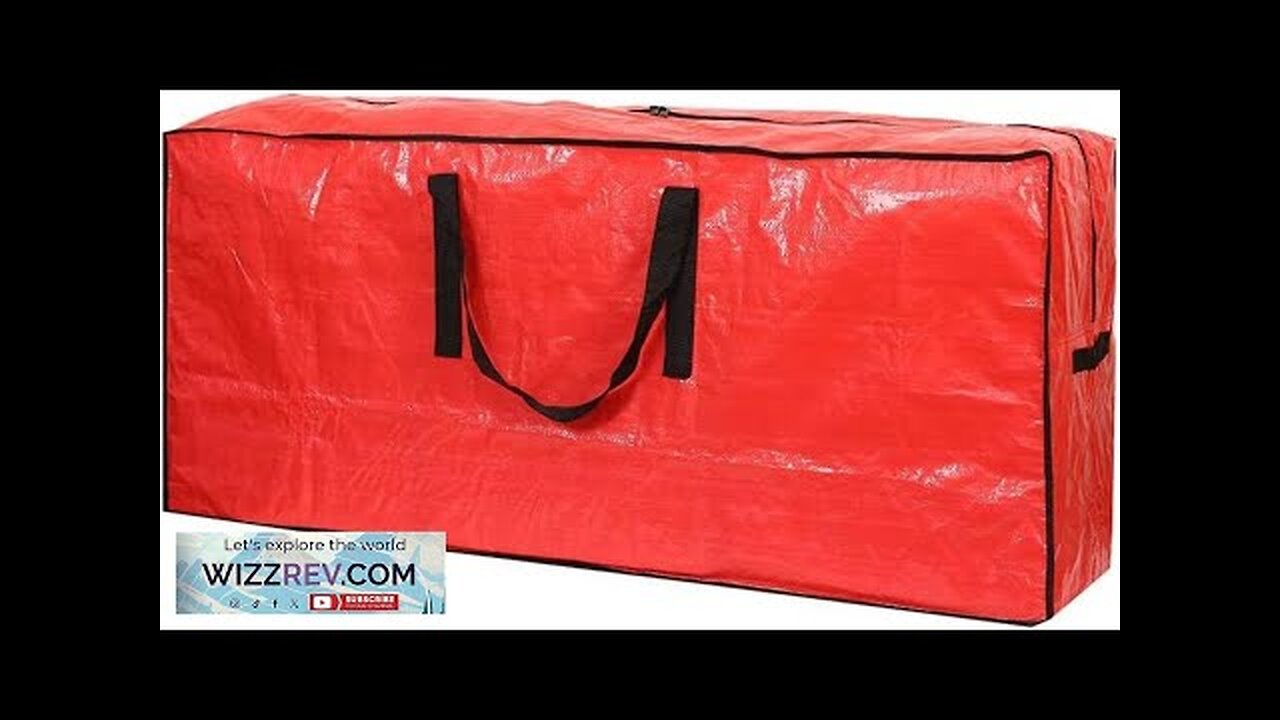 Sattiyrch Christmas Tree Storage Bag Fits Up to 7.5 ft Holiday Review