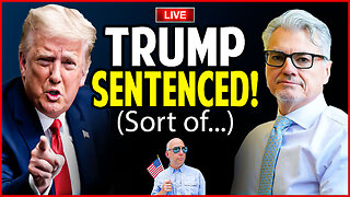 🔴 TRUMP Sentenced in New York! What is an "Unconditional Discharge?"