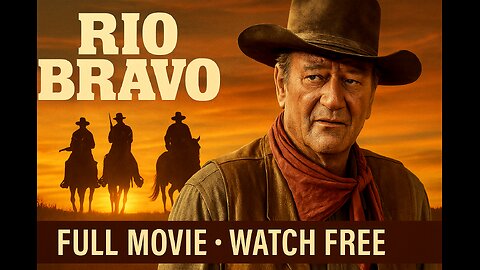 Rio Bravo (1959) – John Wayne Defends a Frontier Town Against Deadly Outlaws | Full Movie
