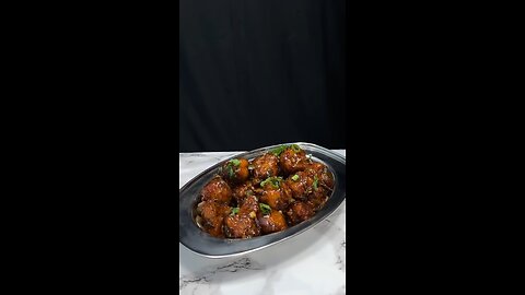 Veg Manchurian🤤🤤 very tastyy