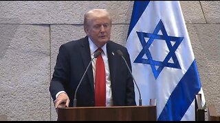 Trump Goes Off Script: Mr President Give Netanyahu A Pardon!