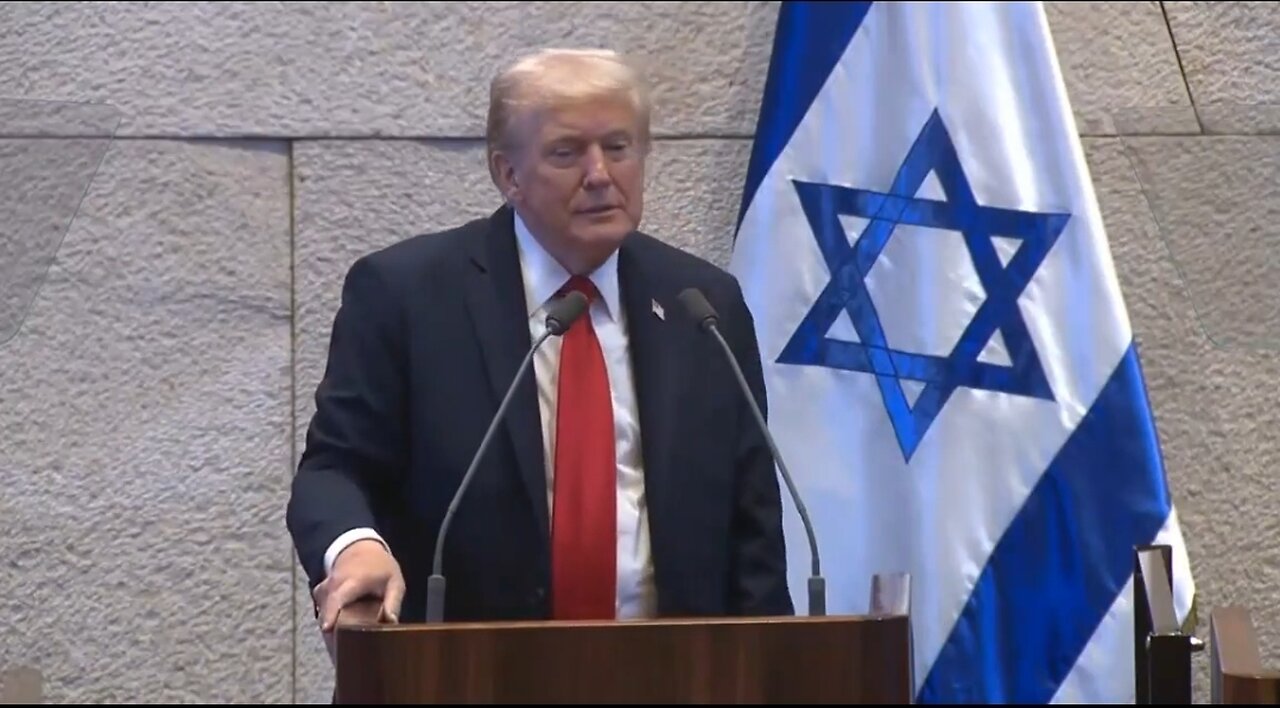 Trump Goes Off Script: Mr President Give Netanyahu A Pardon!