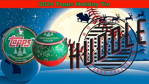 FIRST LOOK!!!! Opening A 2024 Topps Holiday Baseball Tin