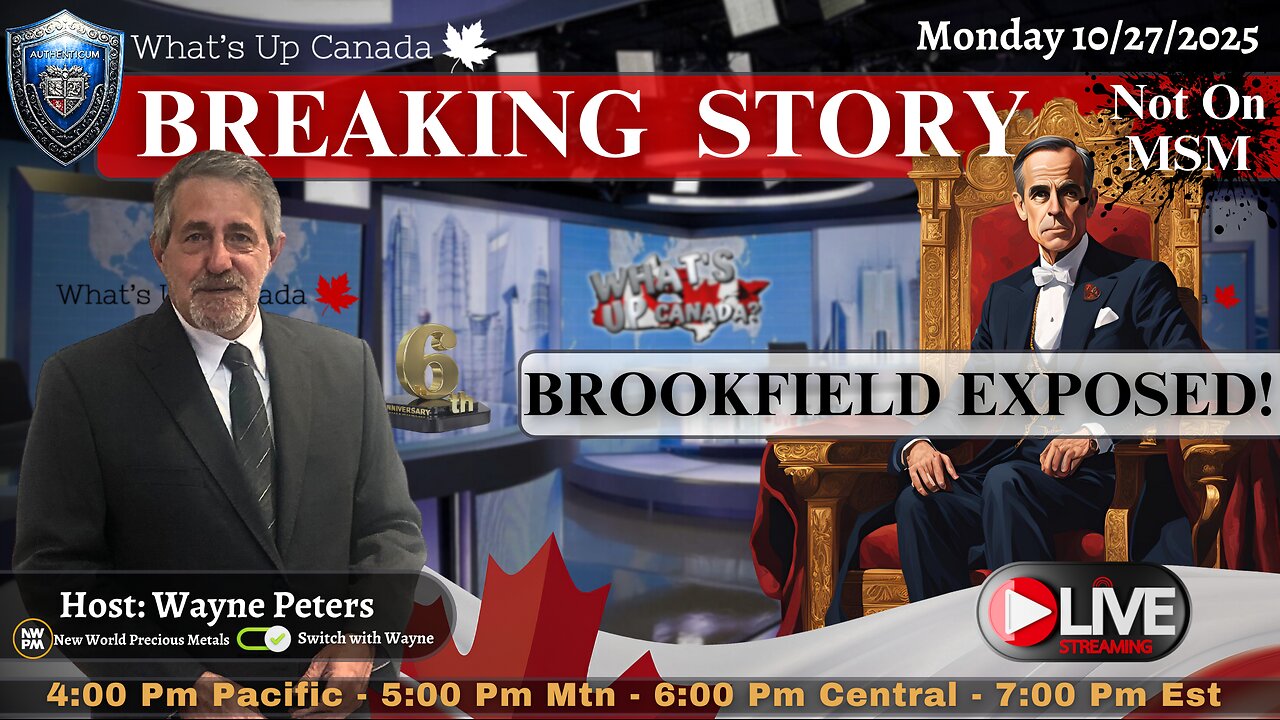Breaking Story: Brookfield Exposed (MSM Coverup)