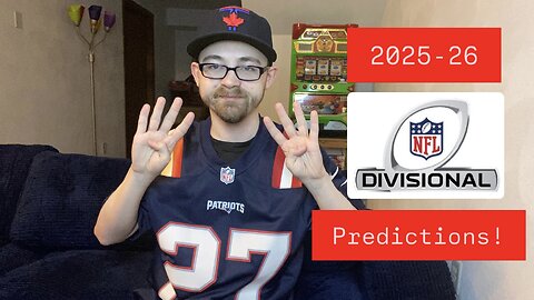 RSR8: 2025-26 NFL Divisional Round Predictions!