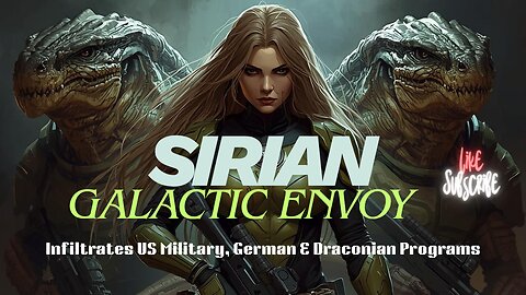 🔱Sirian Galactic Envoy Infiltrates US Military, German & Draconian Programs