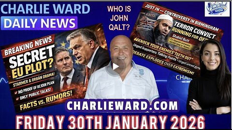 CHARLIE WARD DAILY NEWS WITH CHARLIE WARD & DREW DEMI FRI 30TH JANUARY 2026