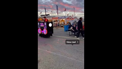 “Mobile DJ” at fair