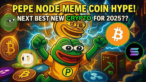 New PepeNode Next Big Hyped Mining Coin after Bitcoin Solo Mining??