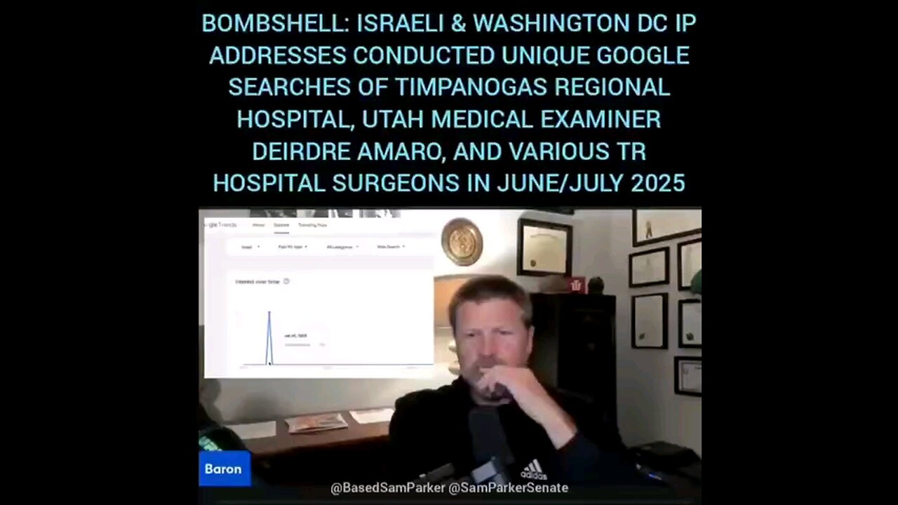 Unusual Search Activity On Utah Hospital And M.E Prior To CK Assassination-Traced Back To Israel