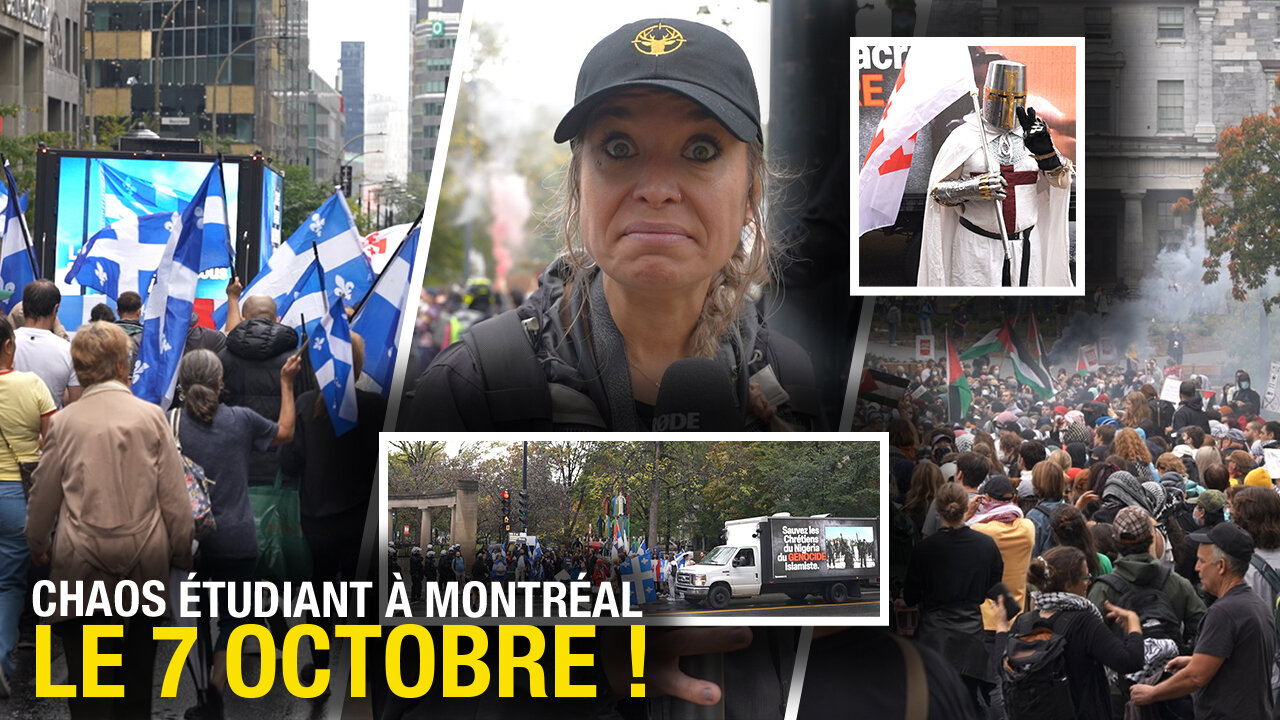Deuxième anniversaire de l’attaque terroriste du Hamas : manifestations à Montréal