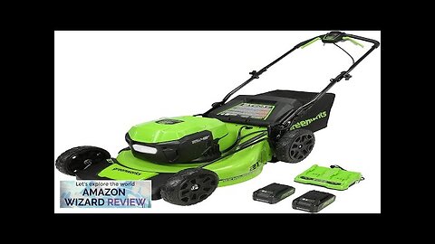 Greenworks 48V (2 x 24V) 21" Brushless Cordless (Self-Propelled) Lawn Mower (LED Review