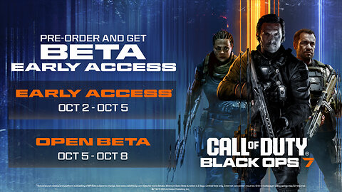 Black Ops 7 Beta is Here