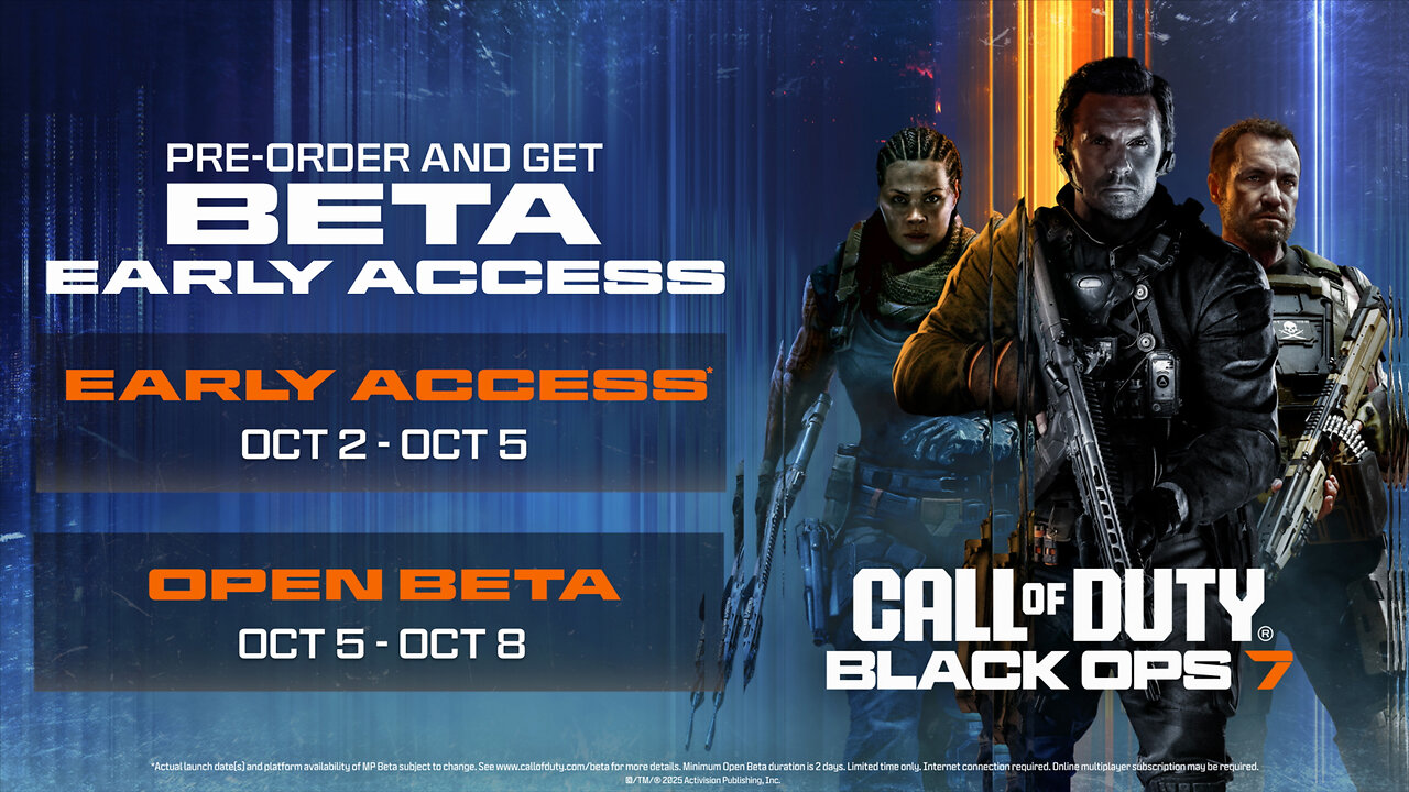 Black Ops 7 Beta is Here