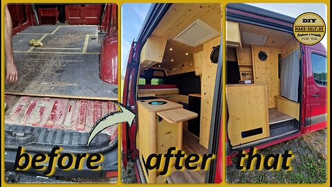 😎 Lea's Sprinter Campervan🛠️Time-Lapse 800 Stunden in 20 min, alle shorts in einem Video 😁
