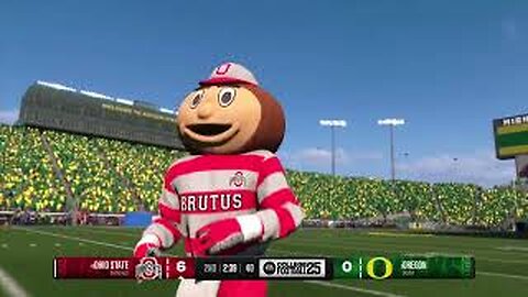 EA SPORTS CF25 QUARTERFINALS PLAYOFFS #4 OHIO STATE VS #1 OREGON DUCKS ROSE BOWL!