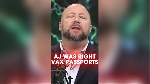 Alex Jones Predicted Vaccine Passports & Death Shot Genocide - 4/2/20