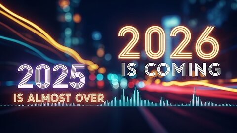 2025 is Almost Over 2026 is Coming [Music]