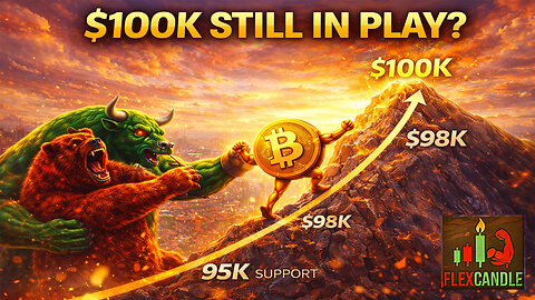 Bitcoin Holds $95K ⚠️ Path to $100K Still Alive or Final Rejection? EP. 264