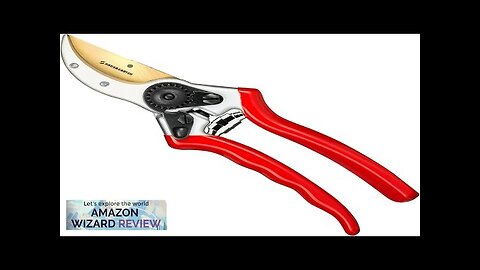 Haus & Garten ClassicPRO 8.5" Professional Premium Titanium Bypass Pruning Shears Review