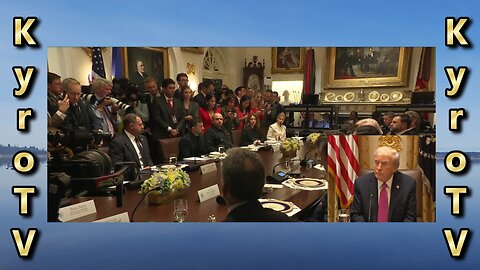 President Trump Participates in a Bilateral Lunch with the President of Ukraine (Swedish subtitles)