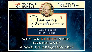 Why We REALLY Need Greenland: A War of Frequencies? 1-19-26