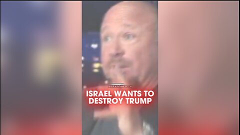 Alex Jones: Israel Wants To Destroy MAGA & Trump - 11/3/25
