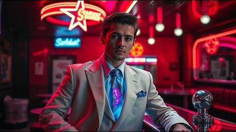 Retro-Futuristic Music Video | Stardust Diner from Future Now 808 | EDM Dance Music