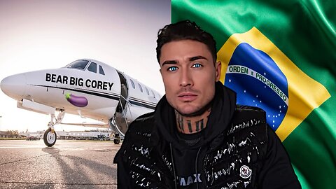 STEPHEN BEAR ESCAPES ENGLAND ON PRIVATE JET - BEARS TOURS EP1